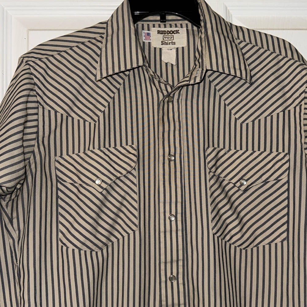 Vintage Western Ruddock Button Up Shirt